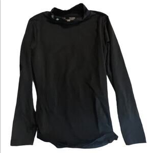 Under Armour Coldgear Long Sleeve Mock Neck Fitted Shirt - Small